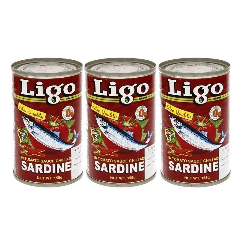 سردين ليغو في صلصة الطماطم - 155 جرام